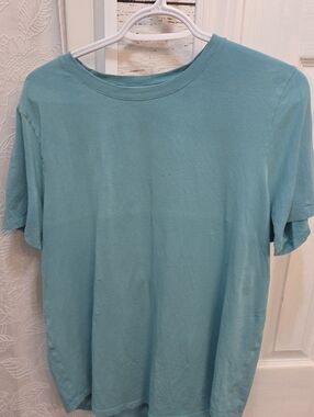 Lululemon Athletica Womens Crew Tee - Teal